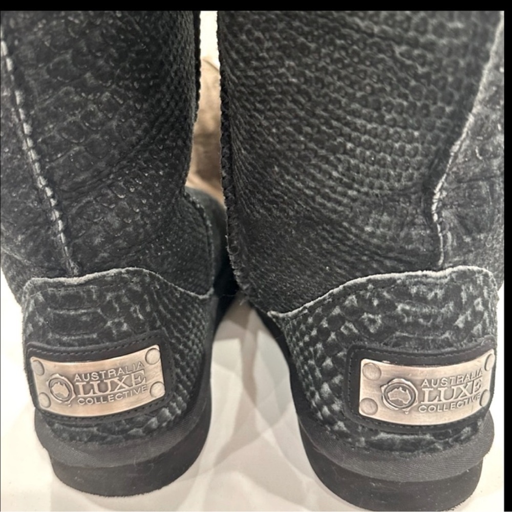 Australia Luxe Collection Foxy Python Leather She… - image 6